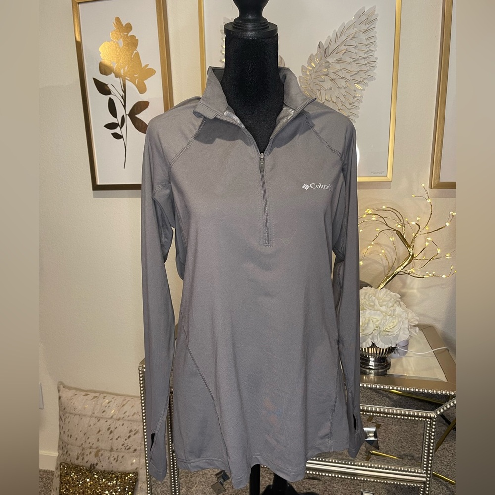Columbia Women's Omni-Heat 1/4 Zip Activewear Pullover Size M